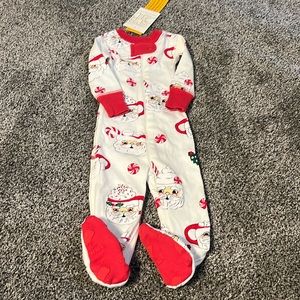 New w/ tags-Santa pajamas